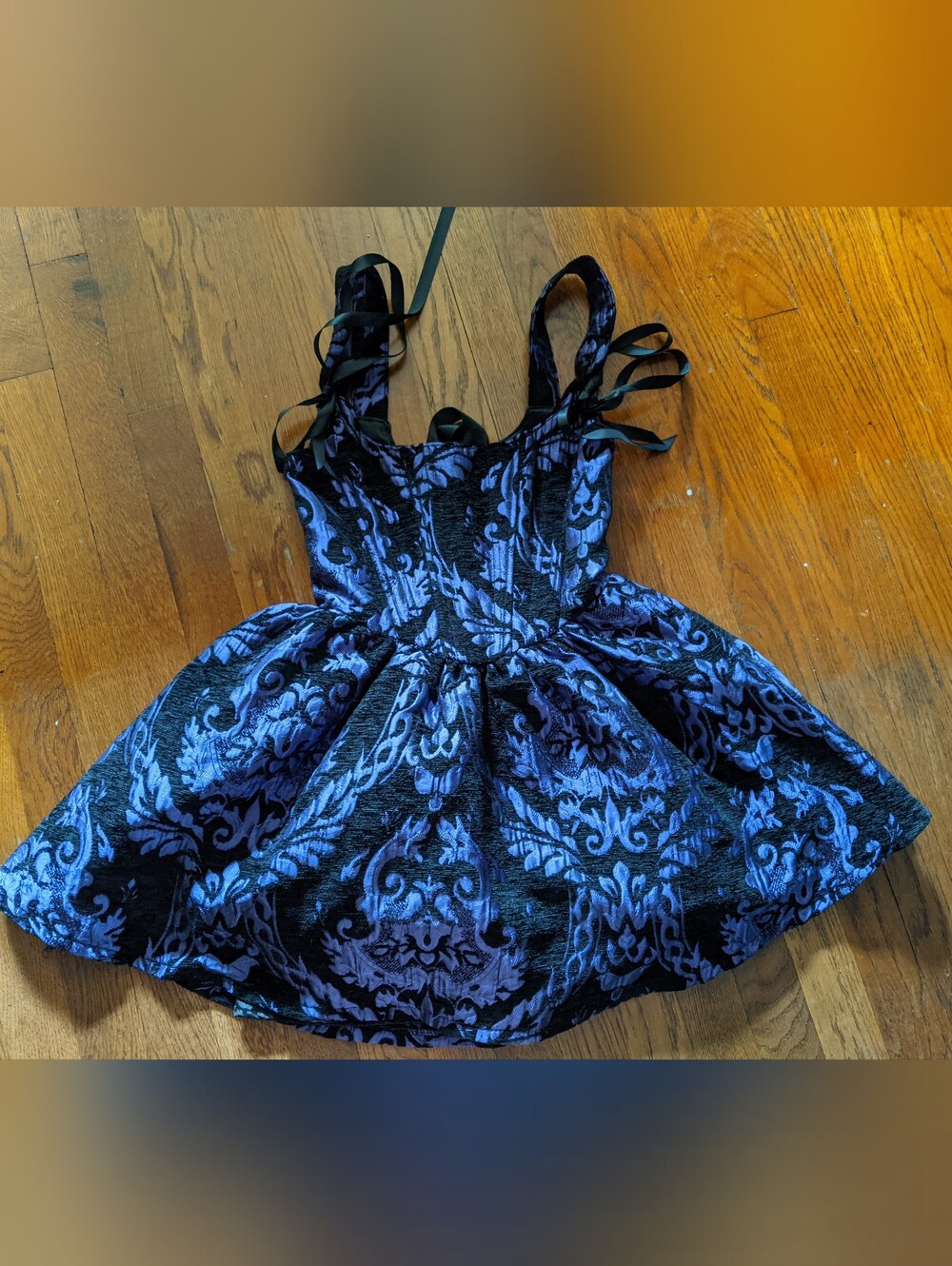 Widow dress.